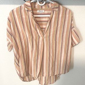 Madewell Striped Casual top